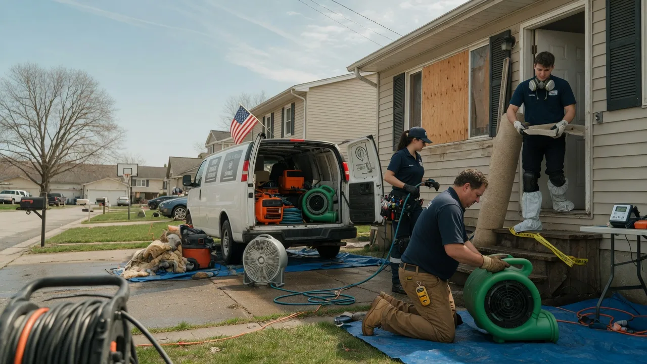 Water Damage Restoration in Schiller Park, IL near me
